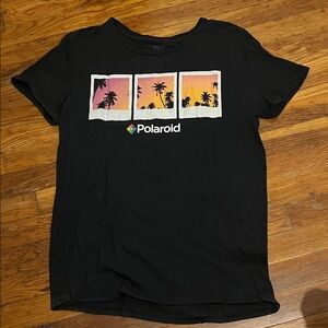 Polaroid Black Tee